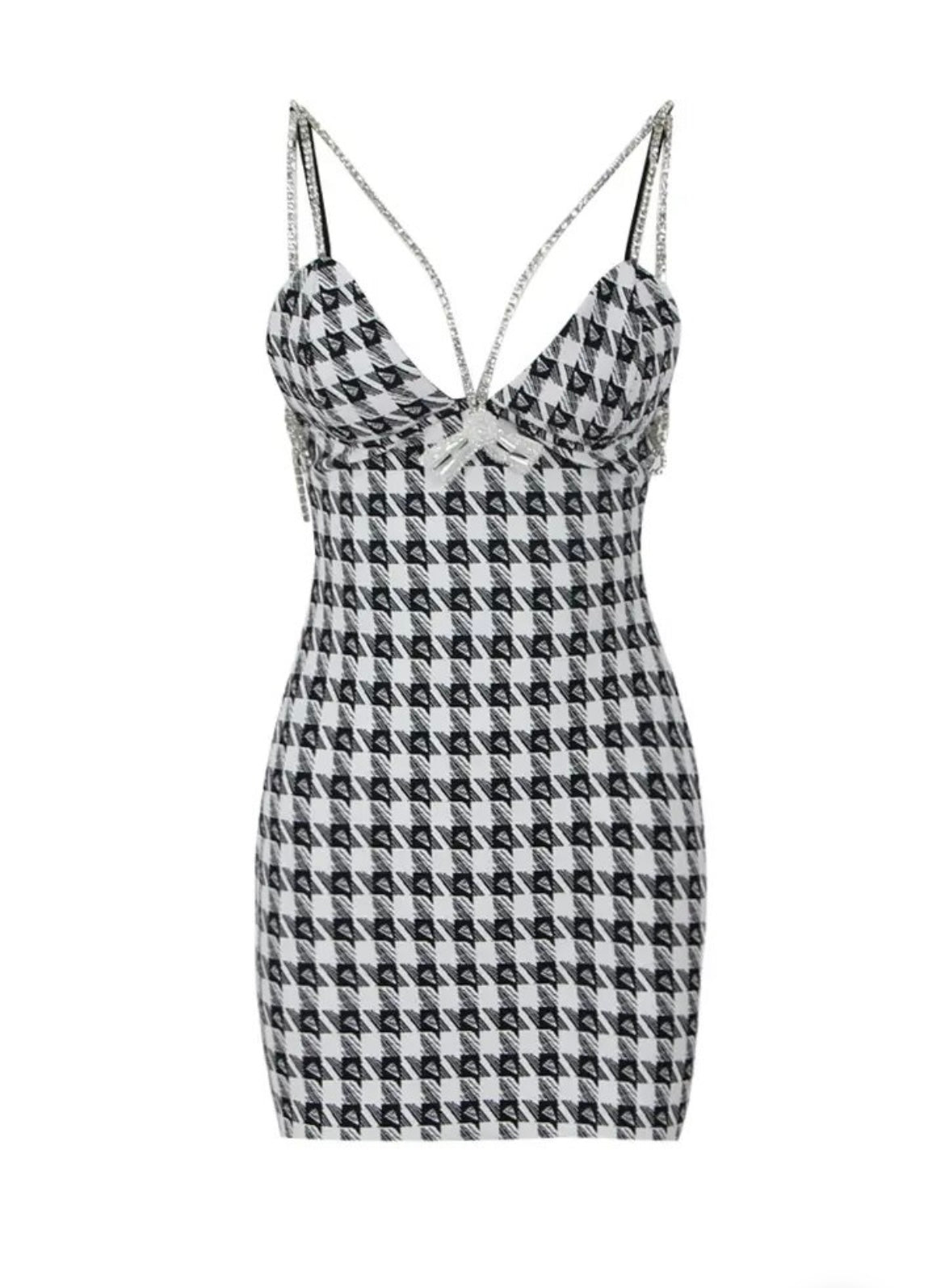 Tamia Houndstooth Mini