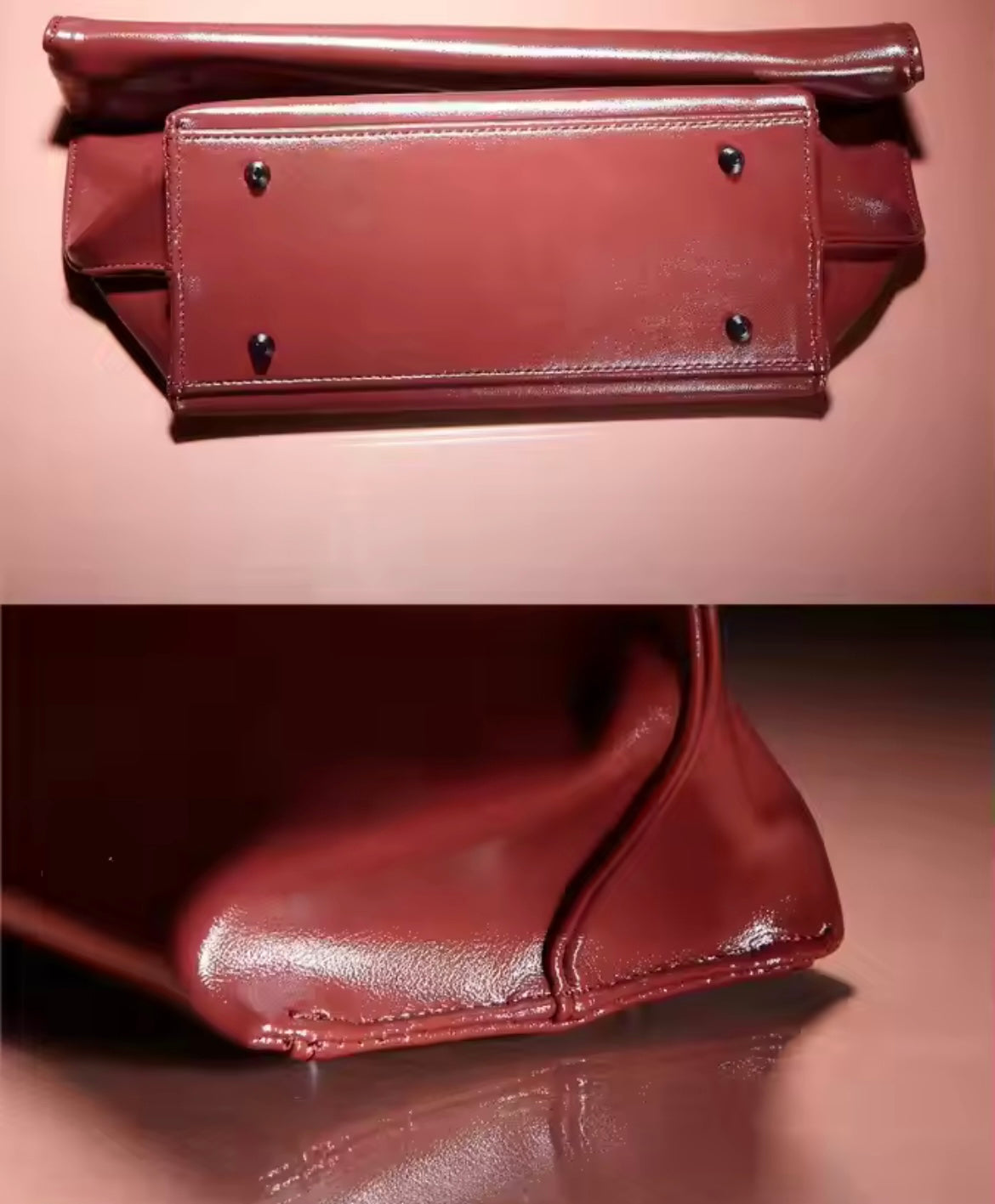 Riley Folded Leather Pouch