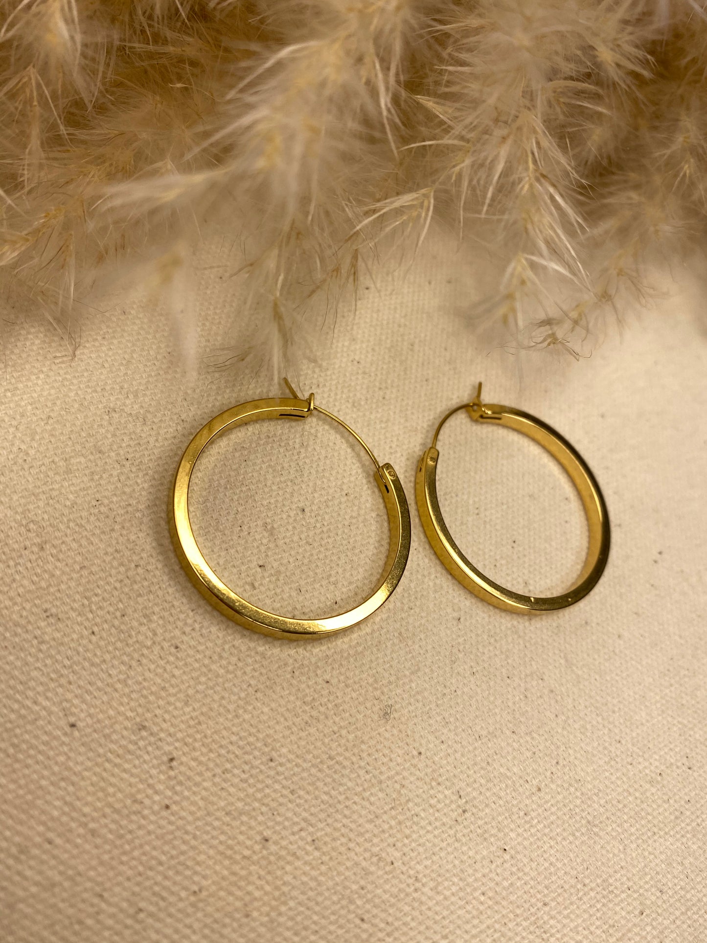 Jess Gold Hoop Earrings