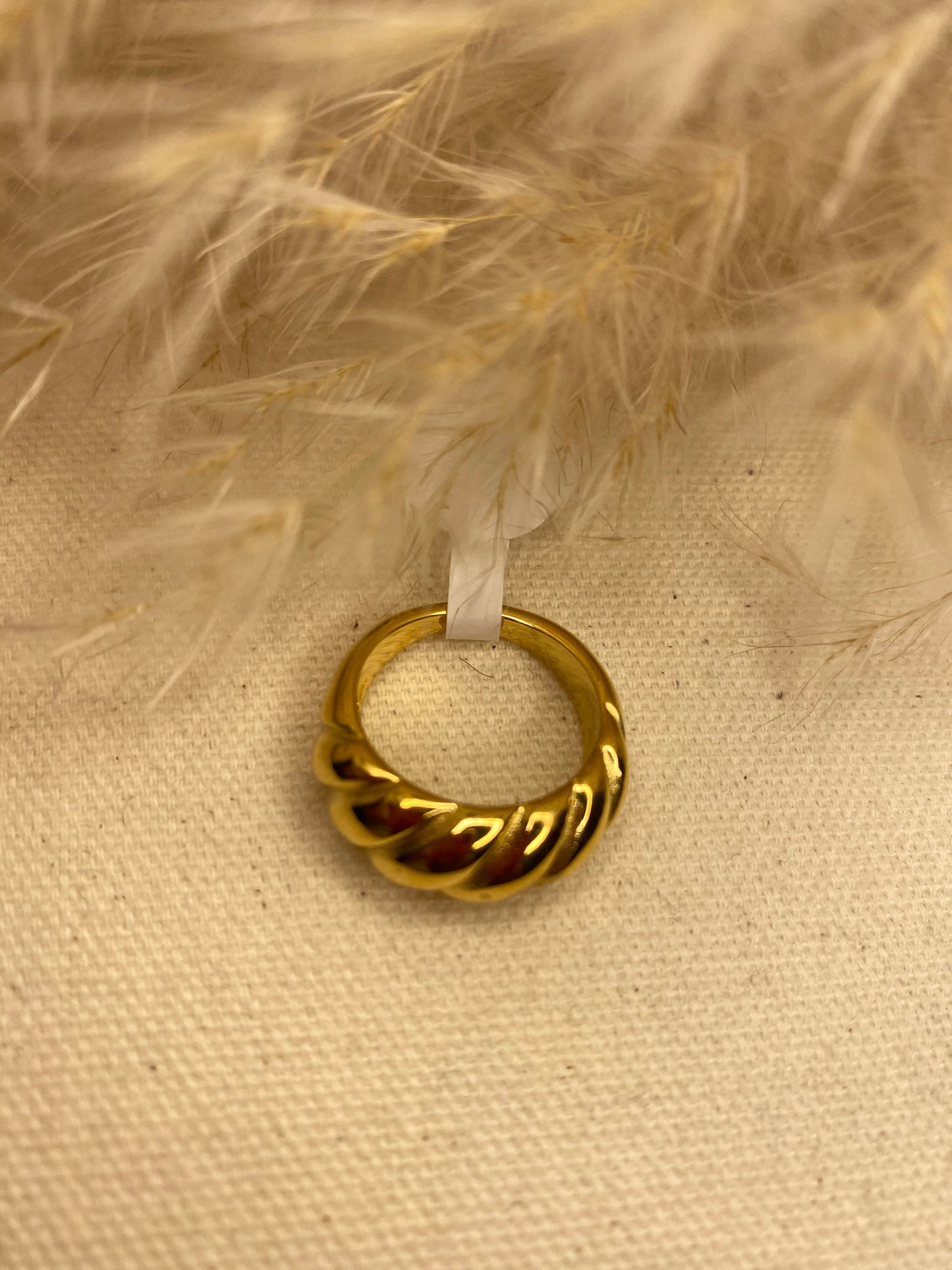 Croissant Gold Ring