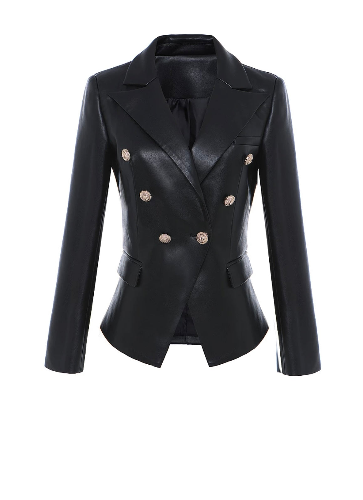 Louis Leather Blazer