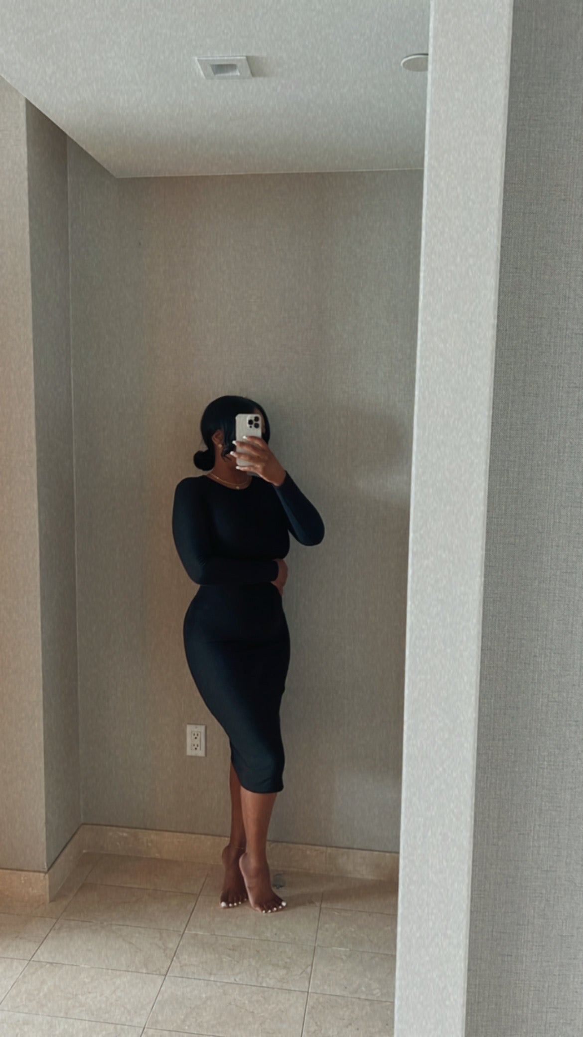 Ribbed Sculpt Bodycon Dress
